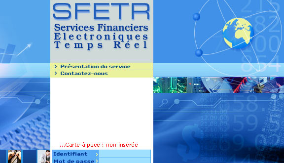 Service Financiers Electroniques Temps Rel